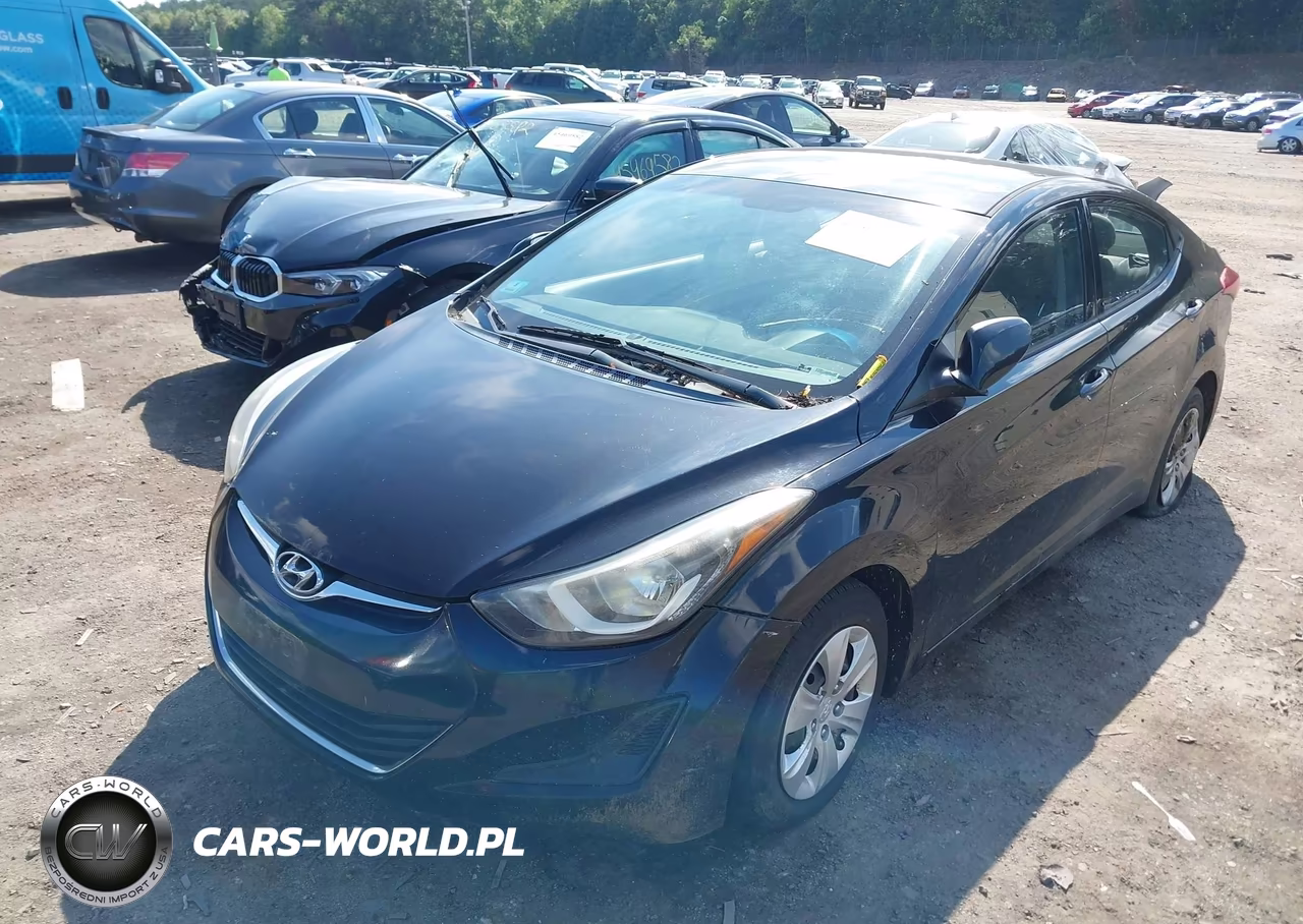 2016 Hyundai Elantra Se VIN:5NPDH4AE2GH685837 - 2