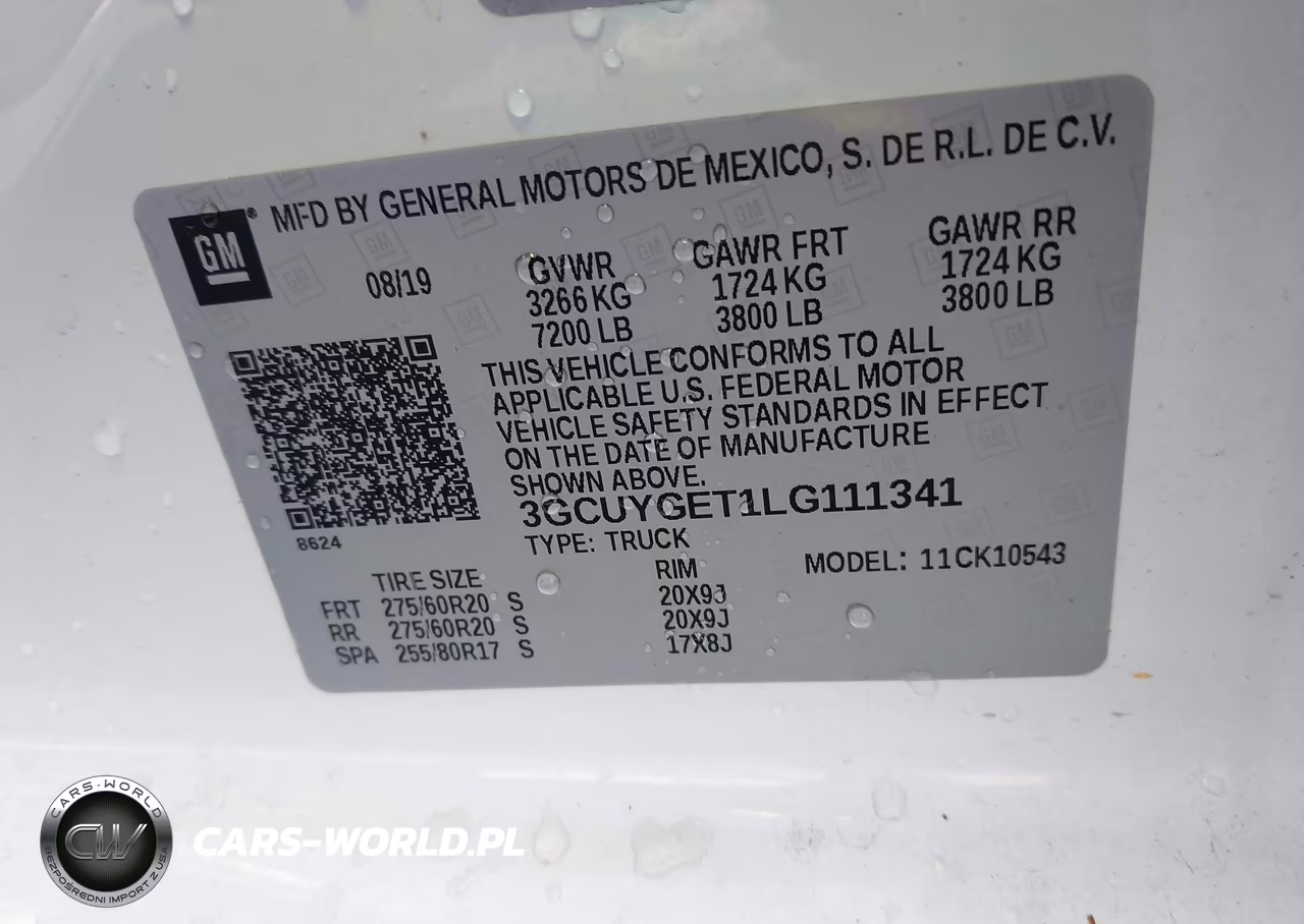 2020 Chevrolet Silverado 1500 4Wd Short Bed Ltz VIN:3GCUYGET1LG111341 - 9
