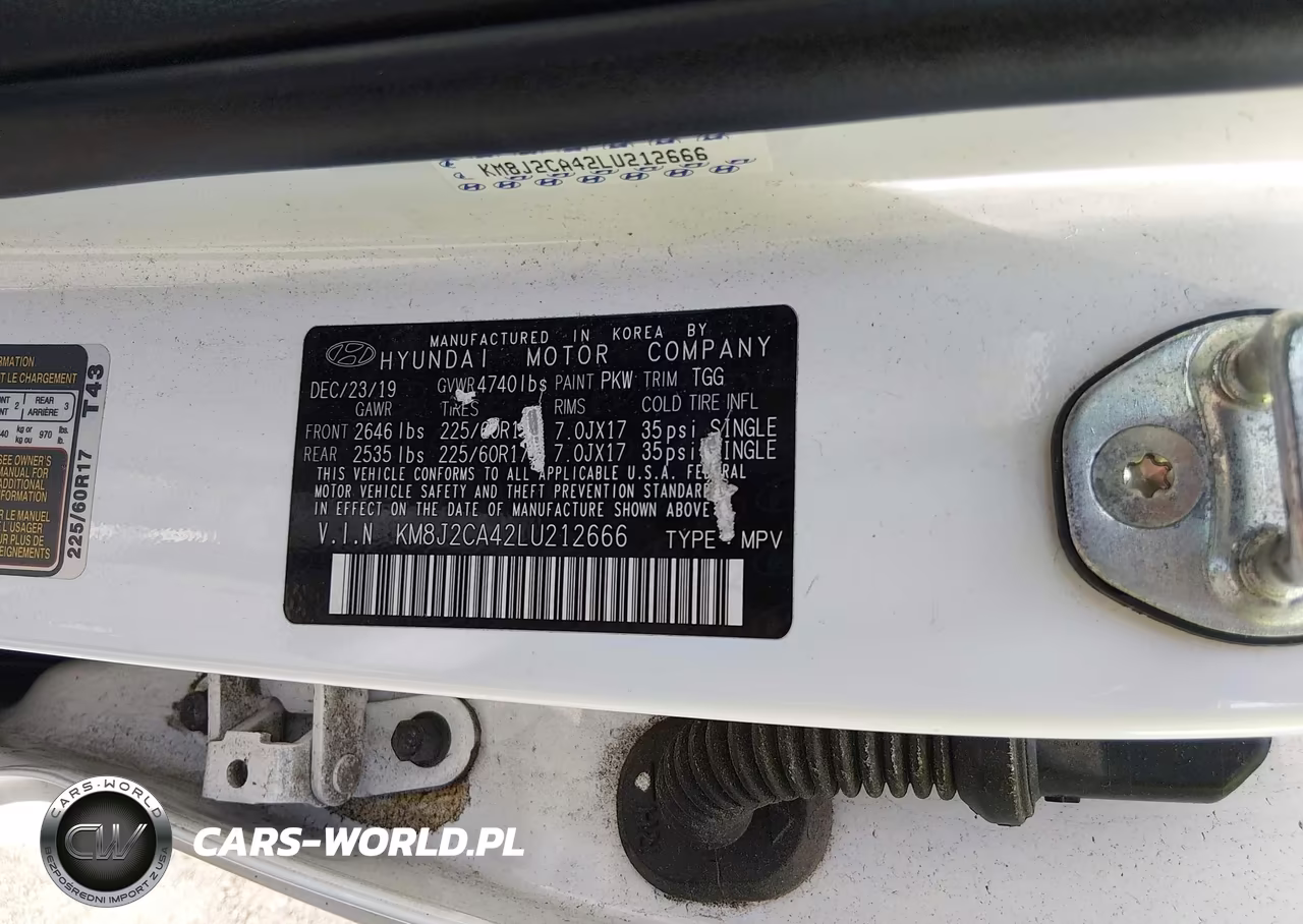 2020 Hyundai Tucson Se VIN:KM8J2CA42LU212666 - 9