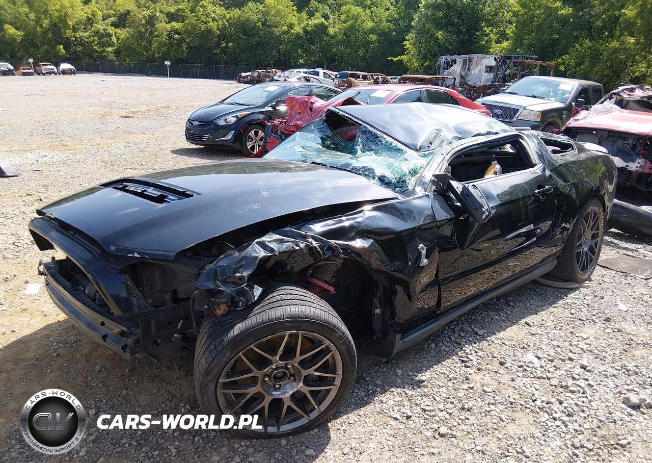 2011 Ford Shelby Gt500 VIN:1ZVBP8JS9B5155829 - 2