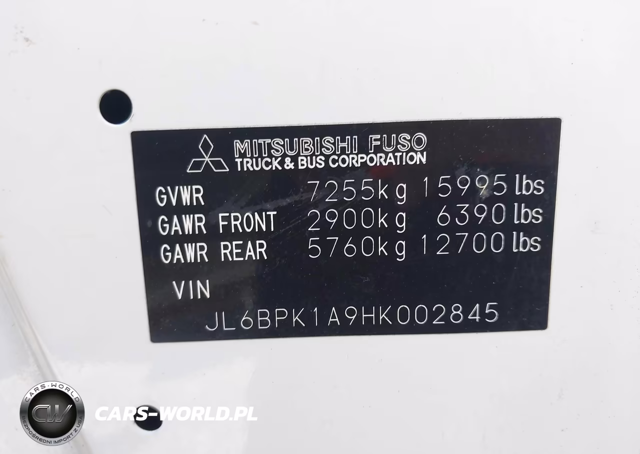 2017 Mitsubishi Fec72W VIN:JL6BPK1A9HK002845 - 8