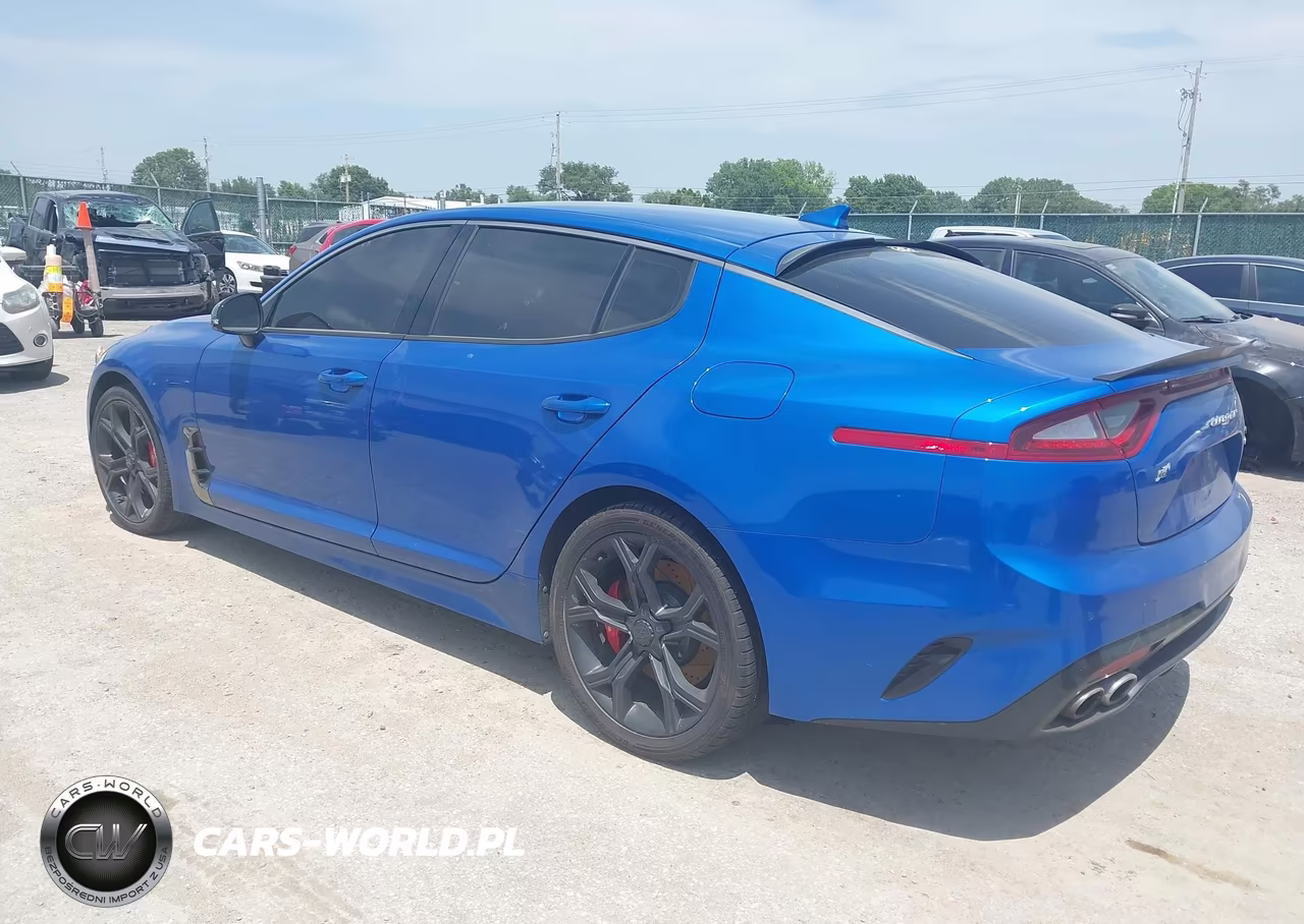 2020 Kia Stinger Gt VIN:KNAE35LC7L6080279 - 3