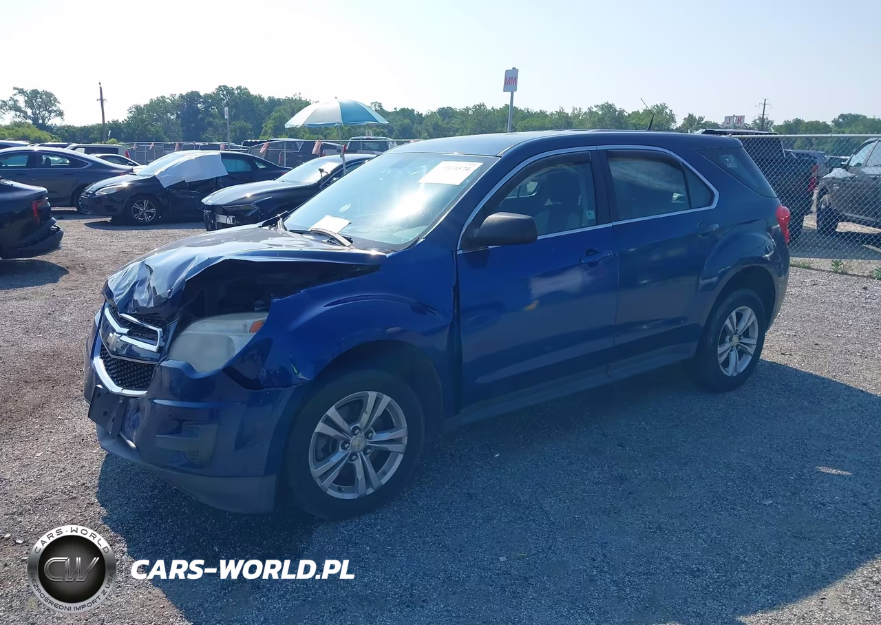 2010 Chevrolet Equinox Ls VIN:2CNALBEW8A6319848 - 2