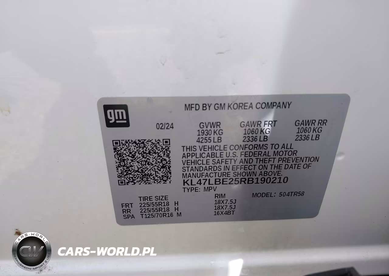 2024 Buick Envista Sport Touring Fwd VIN:KL47LBE25RB190210 - 9