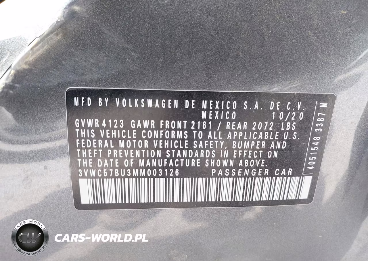 2021 Volkswagen Jetta 1.4T R-Line-1.4T Se-S VIN:3VWC57BU3MM003126 - 9