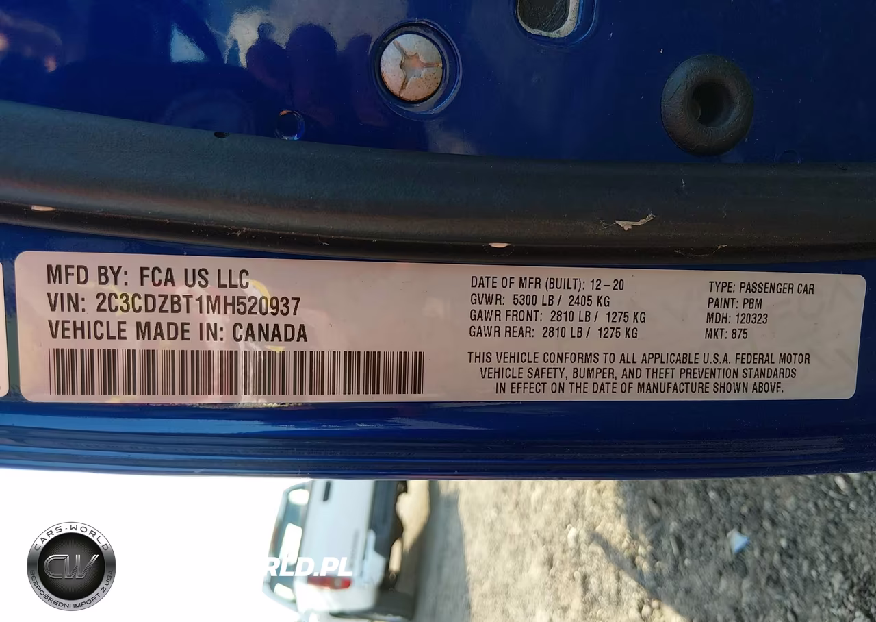 2021 Dodge Challenger R-T VIN:2C3CDZBT1MH520937 - 9