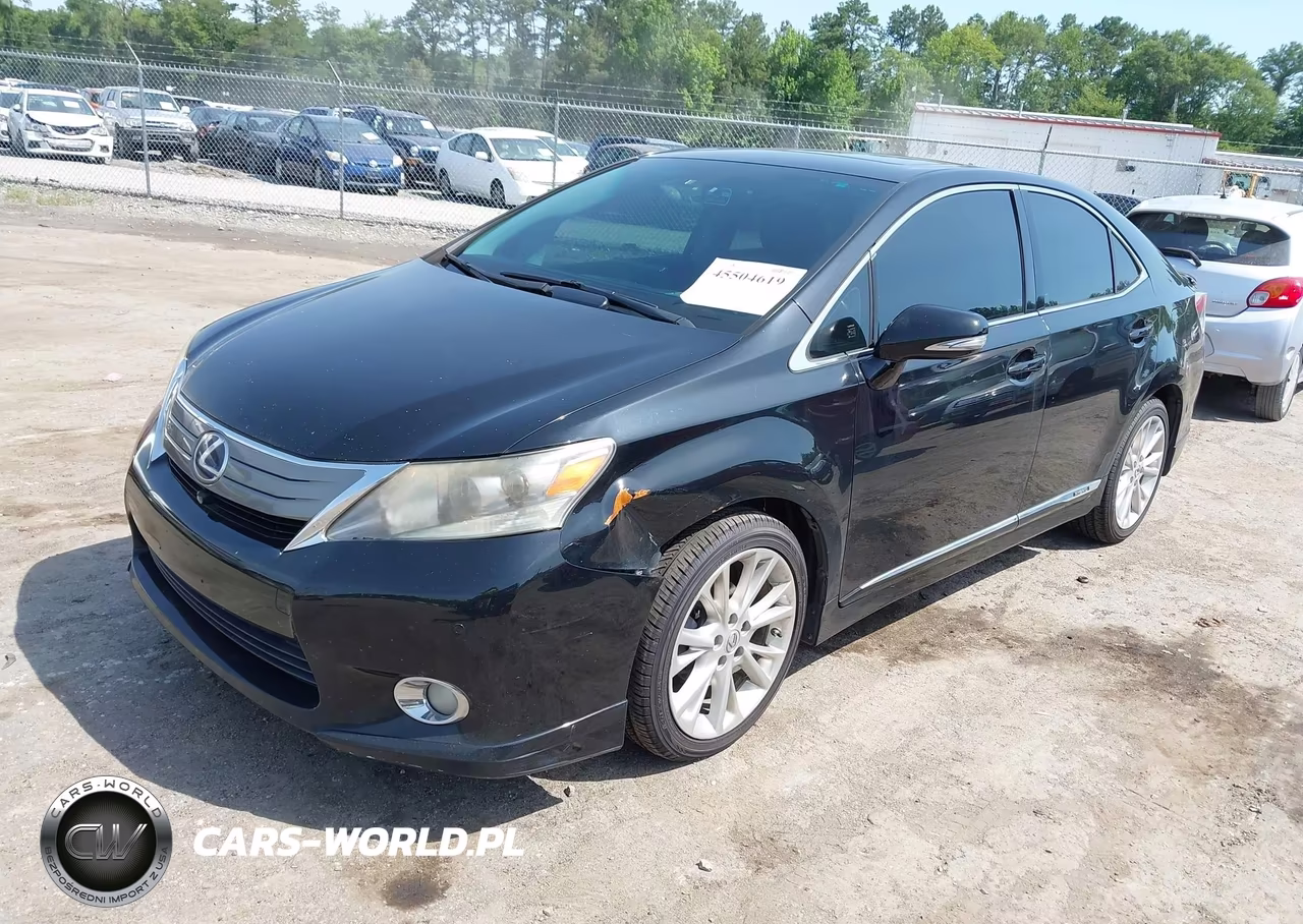2010 Lexus Hs 250H Premium VIN:JTHBB1BA9A2034487 - 2