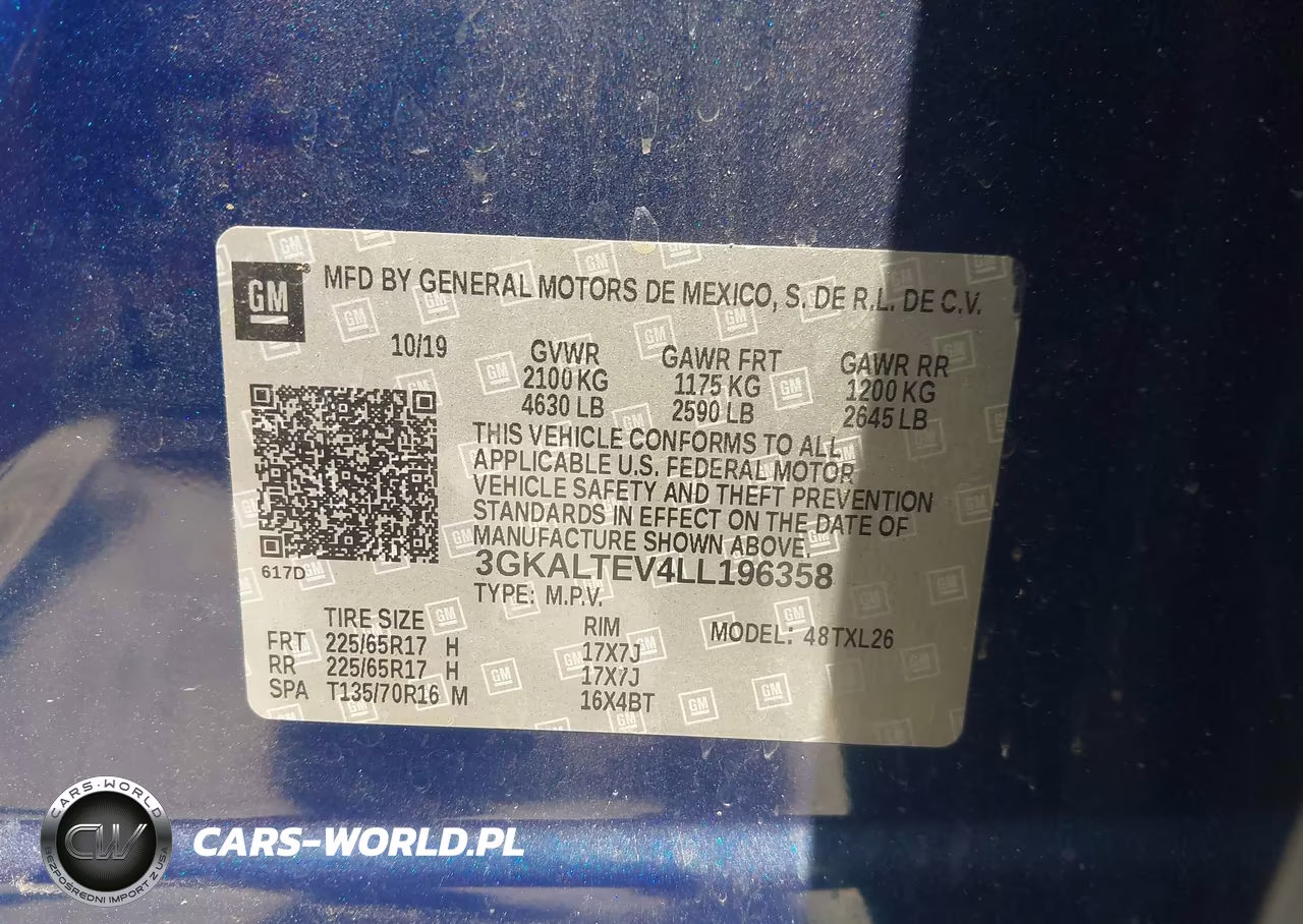 2020 GMC Terrain Awd Sle VIN:3GKALTEV4LL196358 - 9