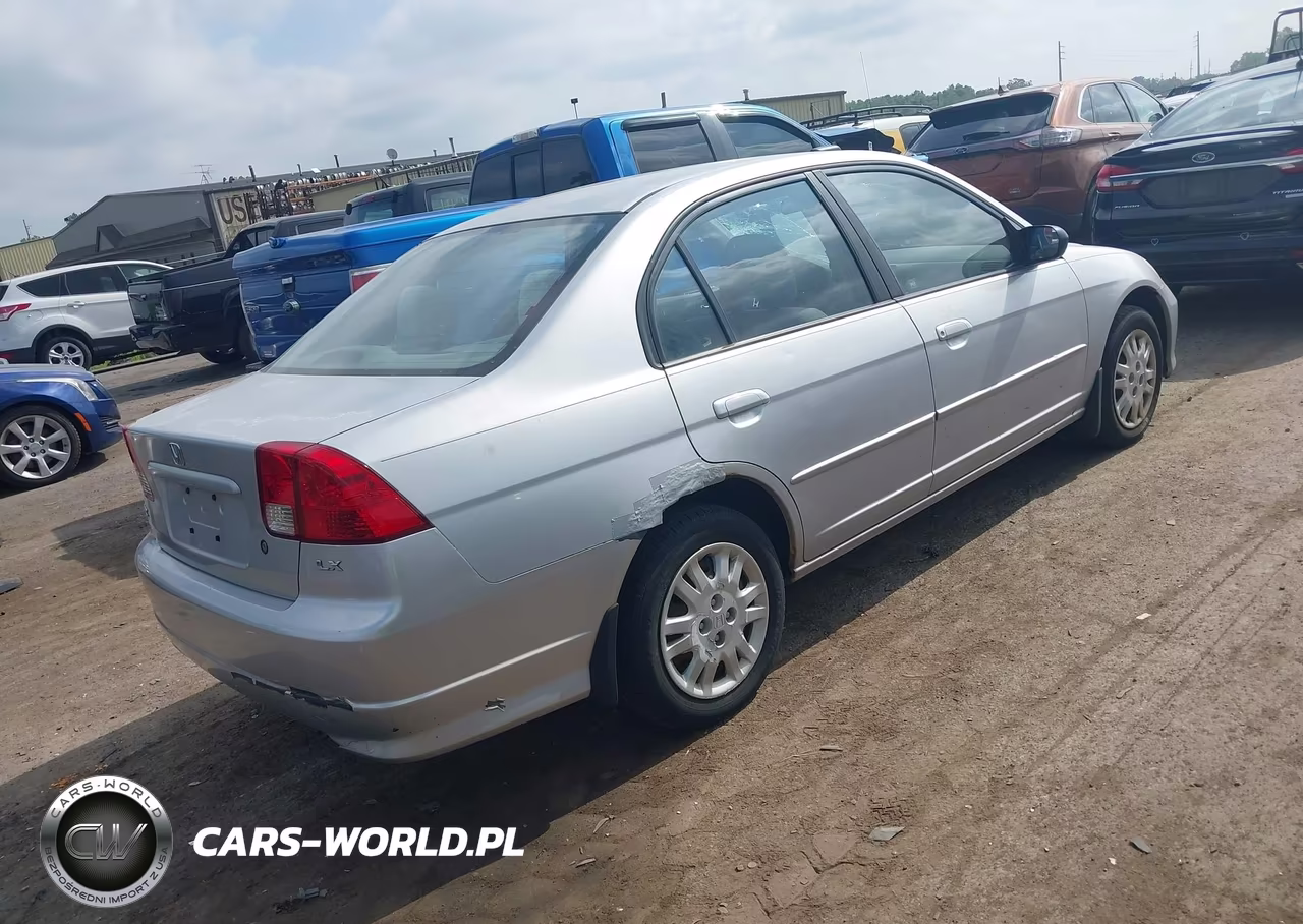 2005 Honda Civic Lx VIN:2HGES16595H592186 - 4