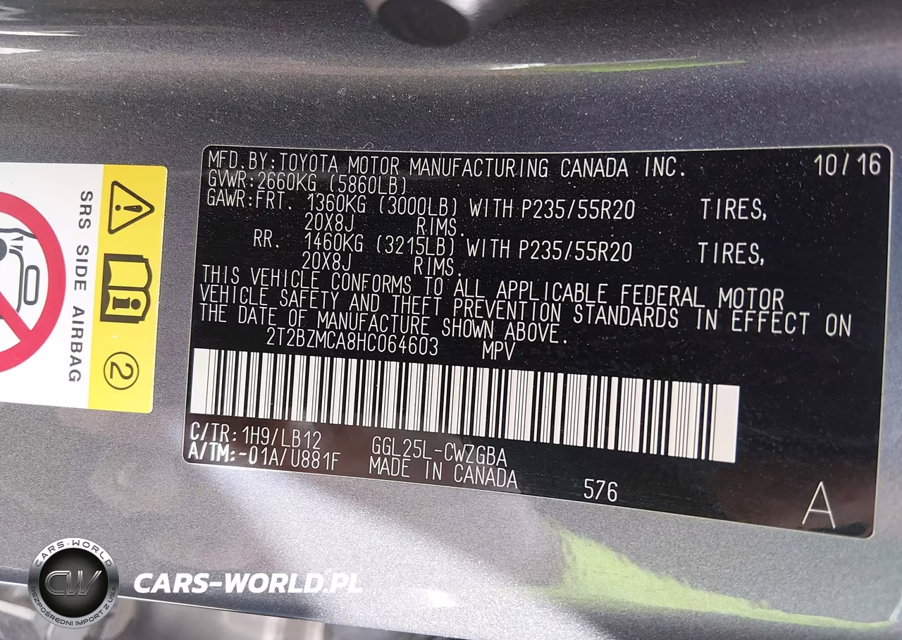 2017 Lexus Rx 350 VIN:2T2BZMCA8HC064603 - 9