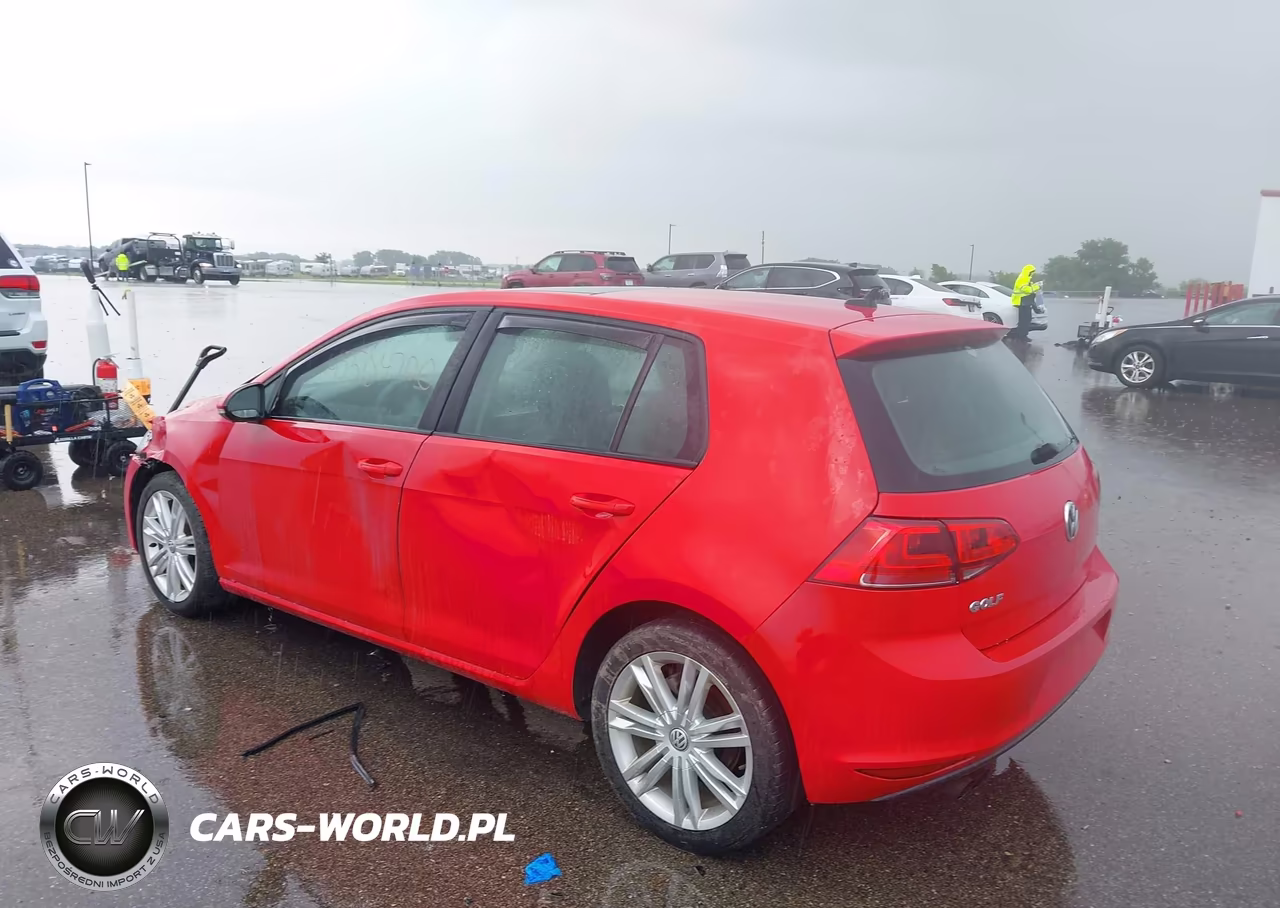 2015 Volkswagen Golf Tdi Se 4-Door VIN:3VW2A7AU5FM020098 - 3