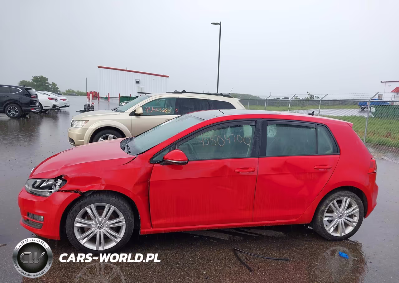 2015 Volkswagen Golf Tdi Se 4-Door VIN:3VW2A7AU5FM020098 - 6