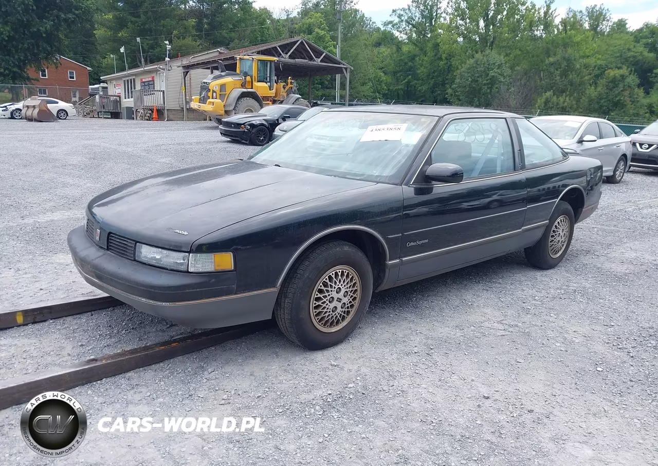 1989 Oldsmobile Cutlass Supreme VIN:1G3WH14W6KD363132 - 2