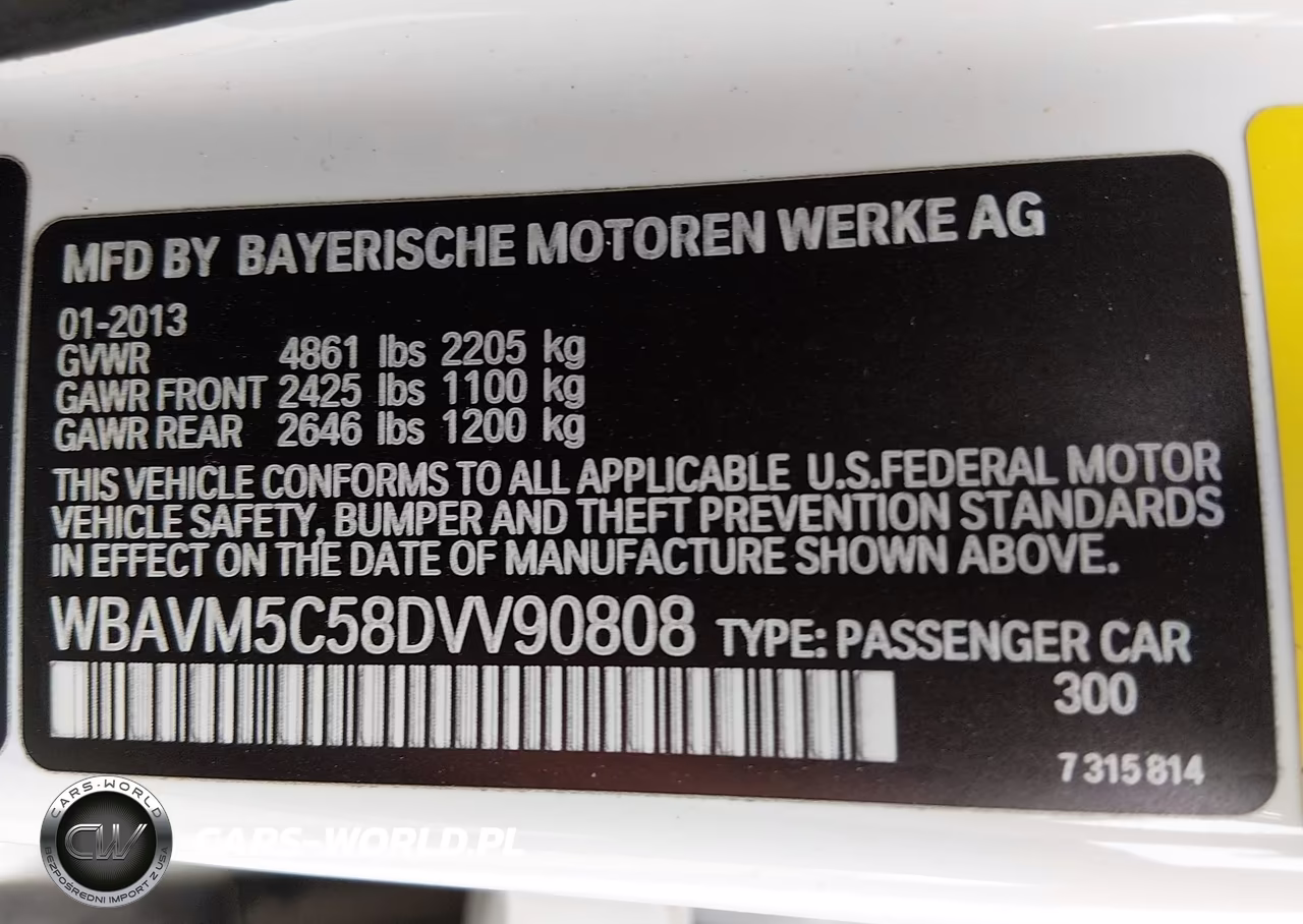 2013 BMW X1 xDrive35I VIN:WBAVM5C58DVV90808 - 9