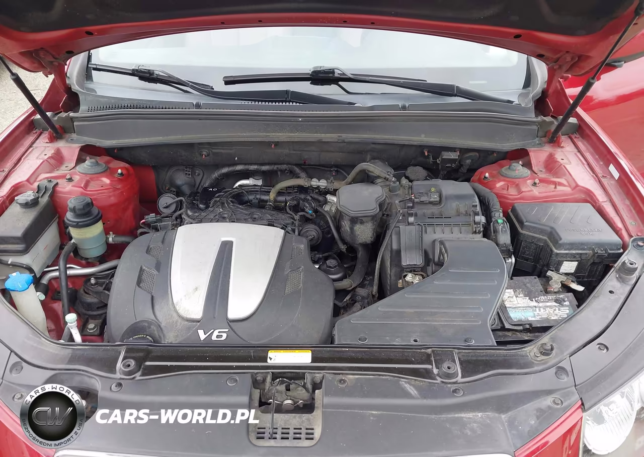 2012 Hyundai Santa Fe Limited V6 VIN:5XYZKDAG2CG129473 - 10