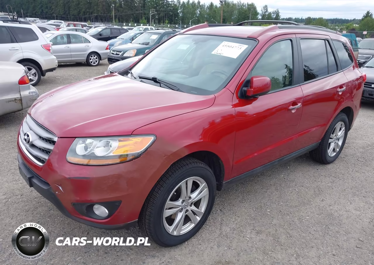 2012 Hyundai Santa Fe Limited V6 VIN:5XYZKDAG2CG129473 - 2
