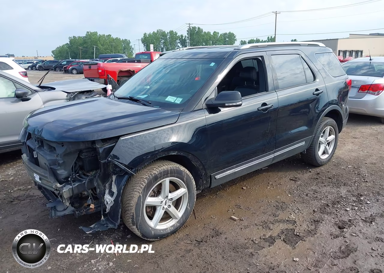2017 Ford Explorer Xlt VIN:1FM5K8D87HGD82265 - 2