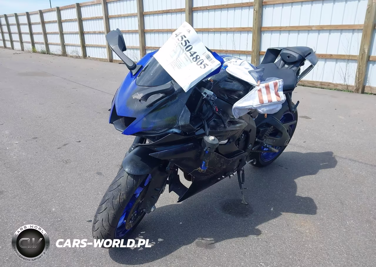 2020 Yamaha Yzfr6 VIN:JYARJ28E9LA006762 - 2