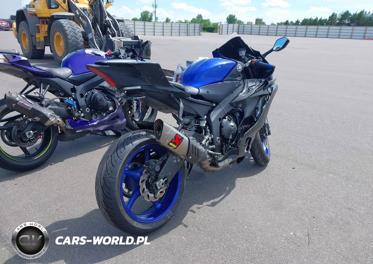 2020 Yamaha Yzfr6 VIN:JYARJ28E9LA006762 - 4