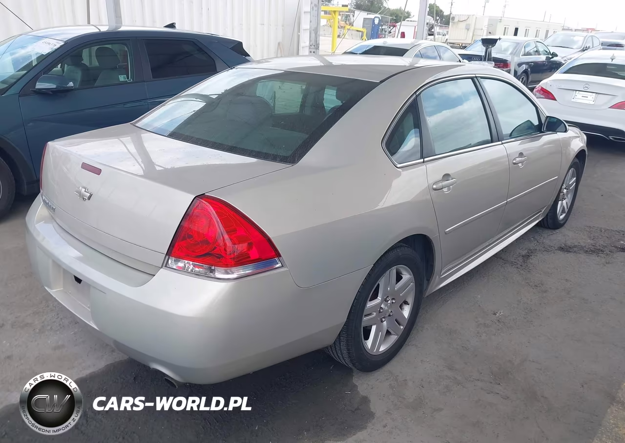2012 Chevrolet Impala Lt VIN:2G1WG5E31C1298775 - 4