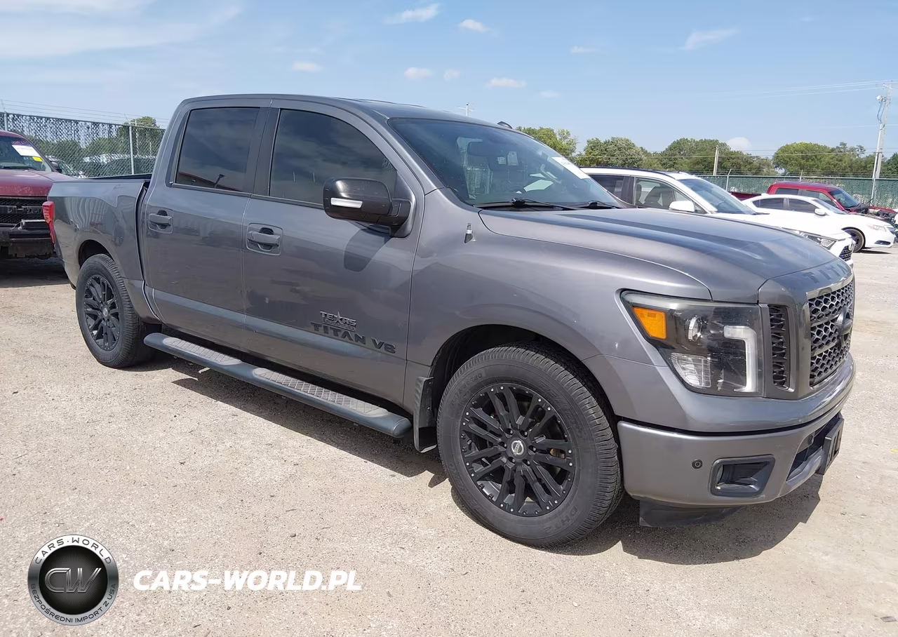 2019 Nissan Titan Sv VIN:1N6AA1E68KN500673 - 1