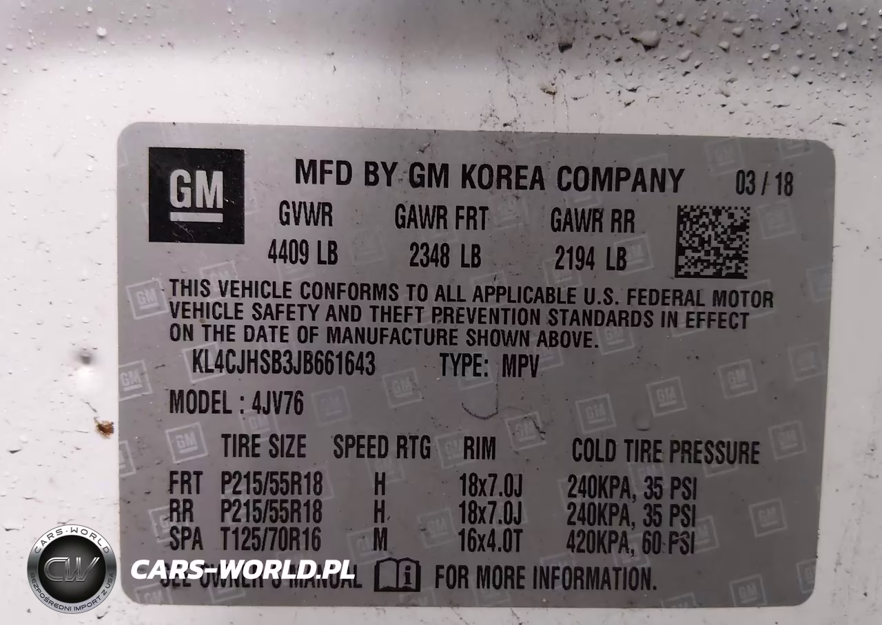 2018 Buick Encore Premium VIN:KL4CJHSB3JB661643 - 9