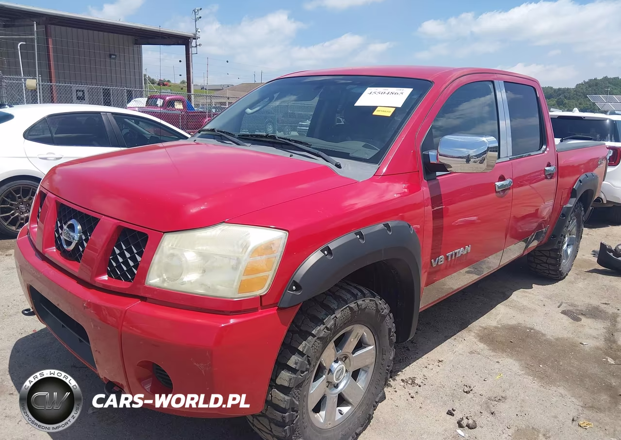 2007 Nissan Titan Xe VIN:1N6AA07BX7N228400 - 2