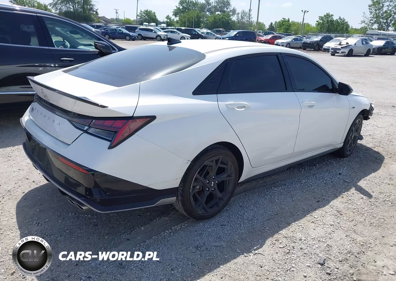 2025 Hyundai Elantra N Line VIN:KMHLR4DF7SU865869 - 4