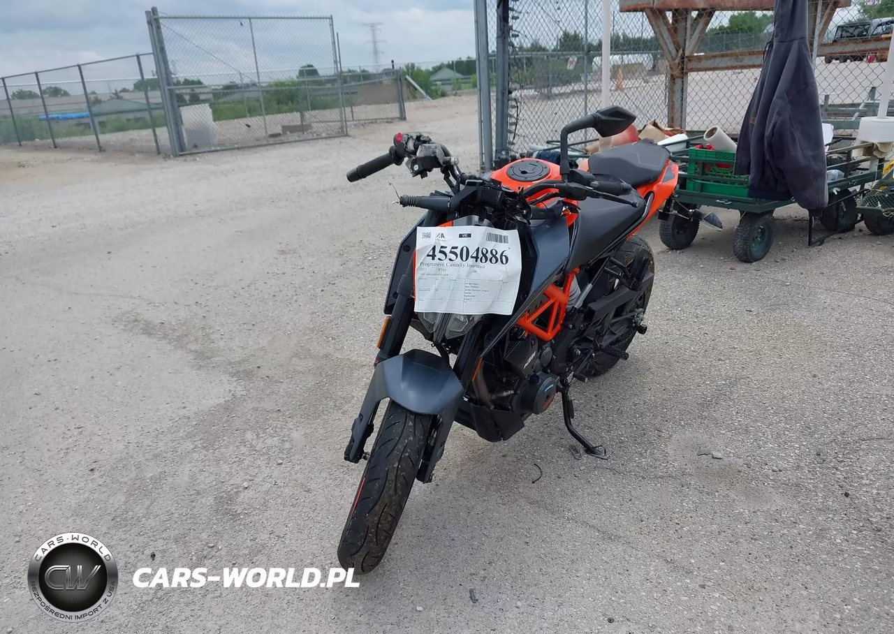 2023 Ktm 390 Duke VIN:MD2JPJ407PC234218 - 2