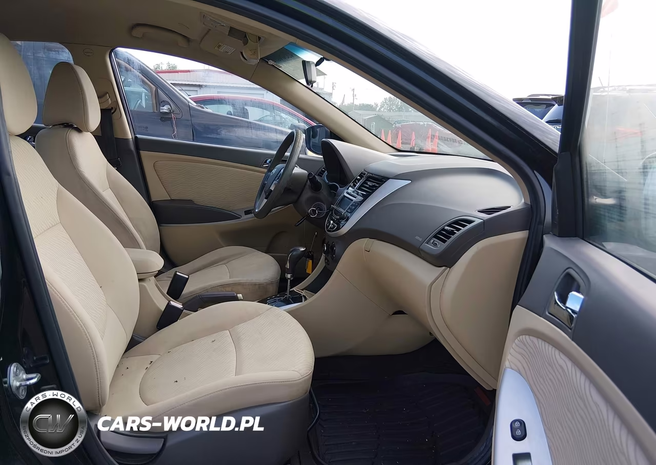 2012 Hyundai Accent Gls VIN:KMHCU4AE1CU213258 - 5