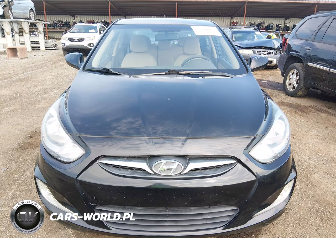 2012 Hyundai Accent Gls VIN:KMHCU4AE1CU213258 - 6