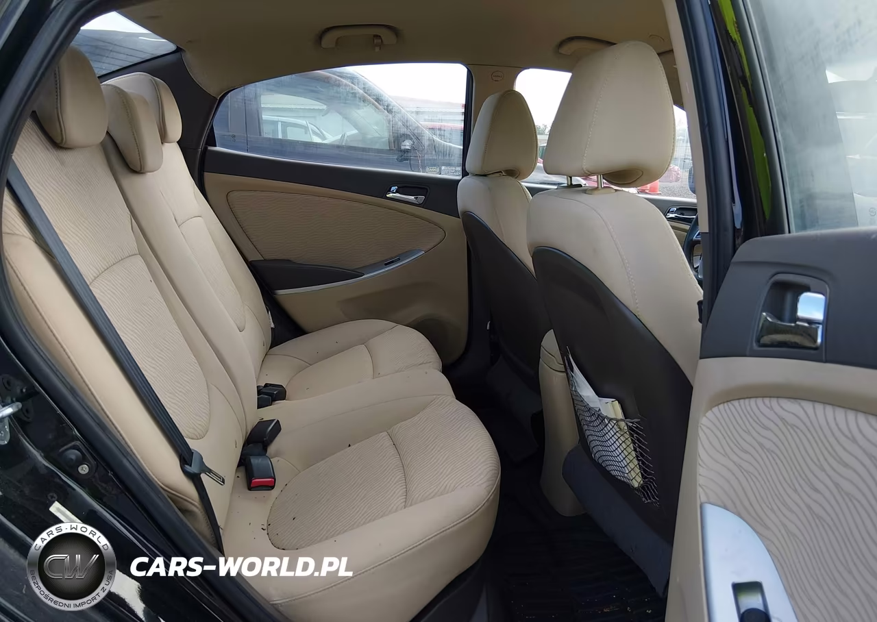 2012 Hyundai Accent Gls VIN:KMHCU4AE1CU213258 - 8