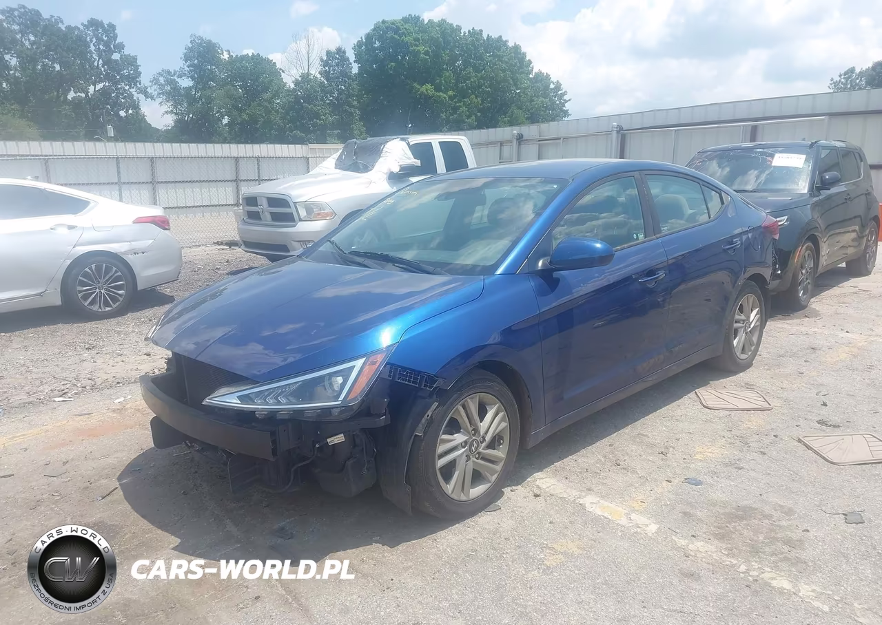 2019 Hyundai Elantra Sel VIN:5NPD84LF3KH460292 - 2
