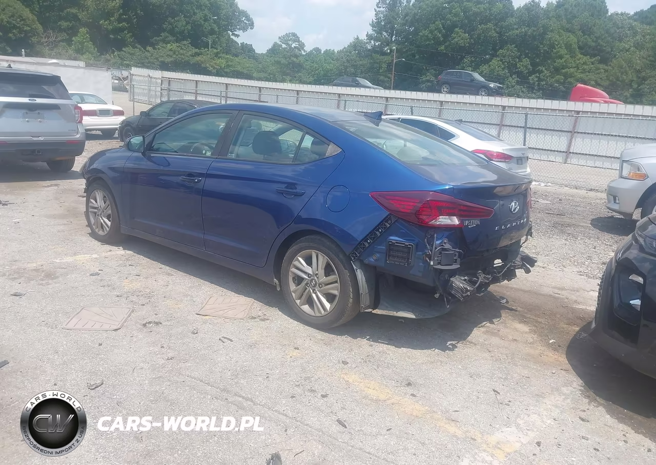 2019 Hyundai Elantra Sel VIN:5NPD84LF3KH460292 - 3