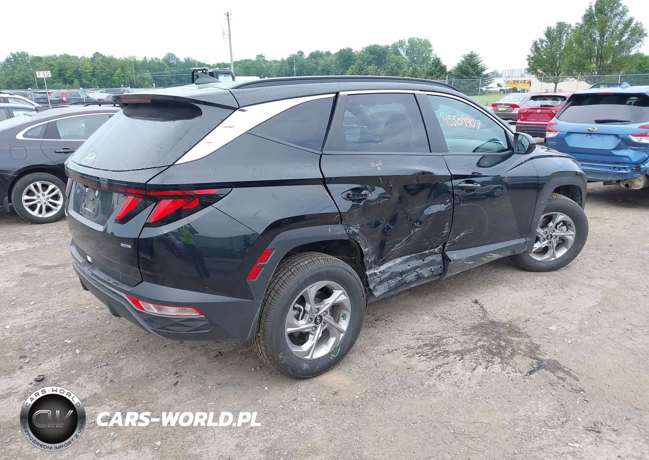 2024 Hyundai Tucson Sel VIN:5NMJBCDE4RH420024 - 4