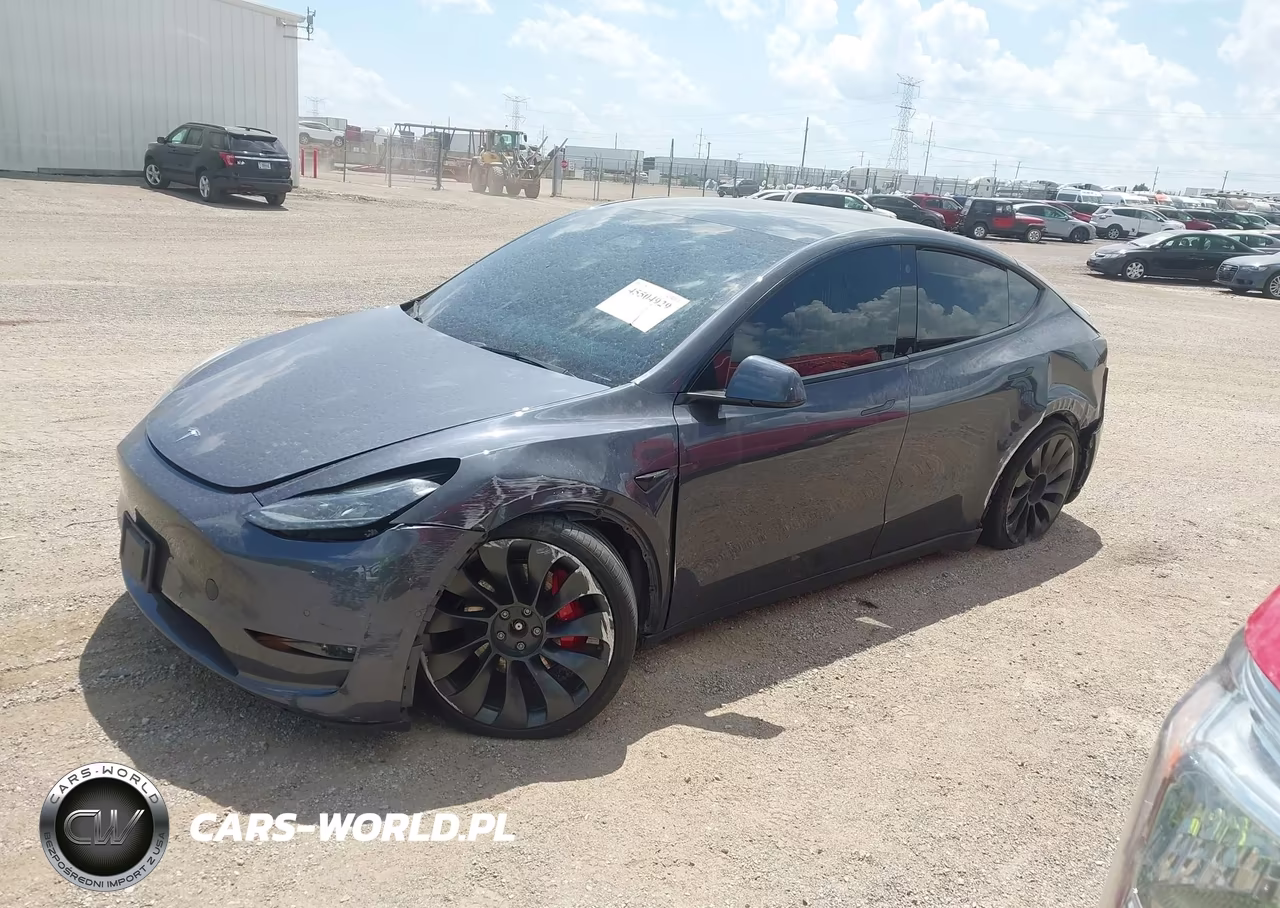 2022 Tesla Model Y Performance Dual Motor All-Wheel Drive VIN:7SAYGDEF8NF546205 - 2