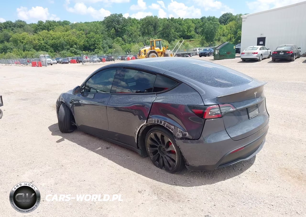 2022 Tesla Model Y Performance Dual Motor All-Wheel Drive VIN:7SAYGDEF8NF546205 - 3