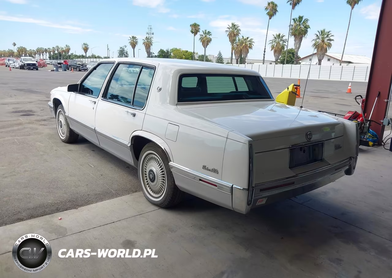 1991 Cadillac Deville VIN:1G6CD53B4M4205270 - 3