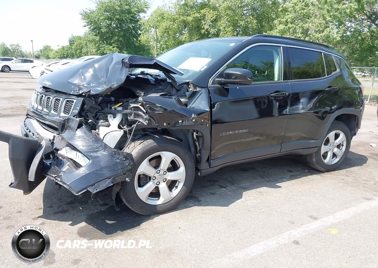 2018 Jeep Compass Latitude 4X4 VIN:3C4NJDBB1JT434618 - 2