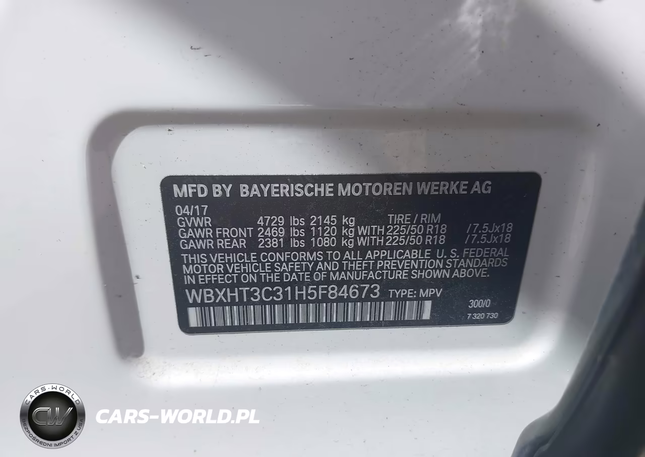 2017 BMW X1 xDrive28I VIN:WBXHT3C31H5F84673 - 9