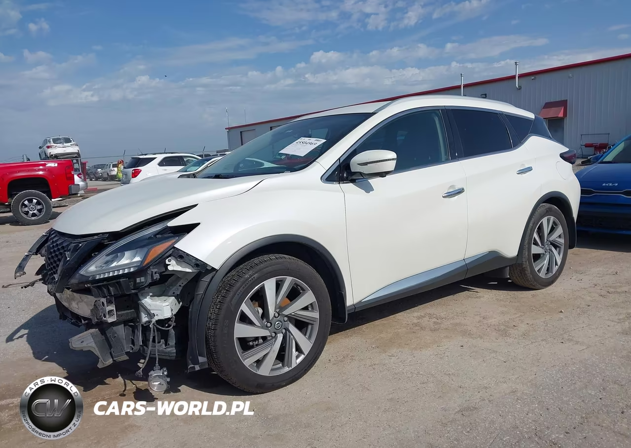 2021 Nissan Murano Sl Intelligent Awd VIN:5N1AZ2CS9MC104800 - 2