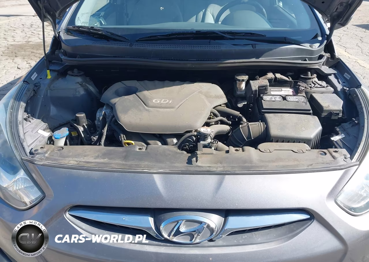 2013 Hyundai Accent Gls VIN:KMHCT4AE7DU549484 - 10