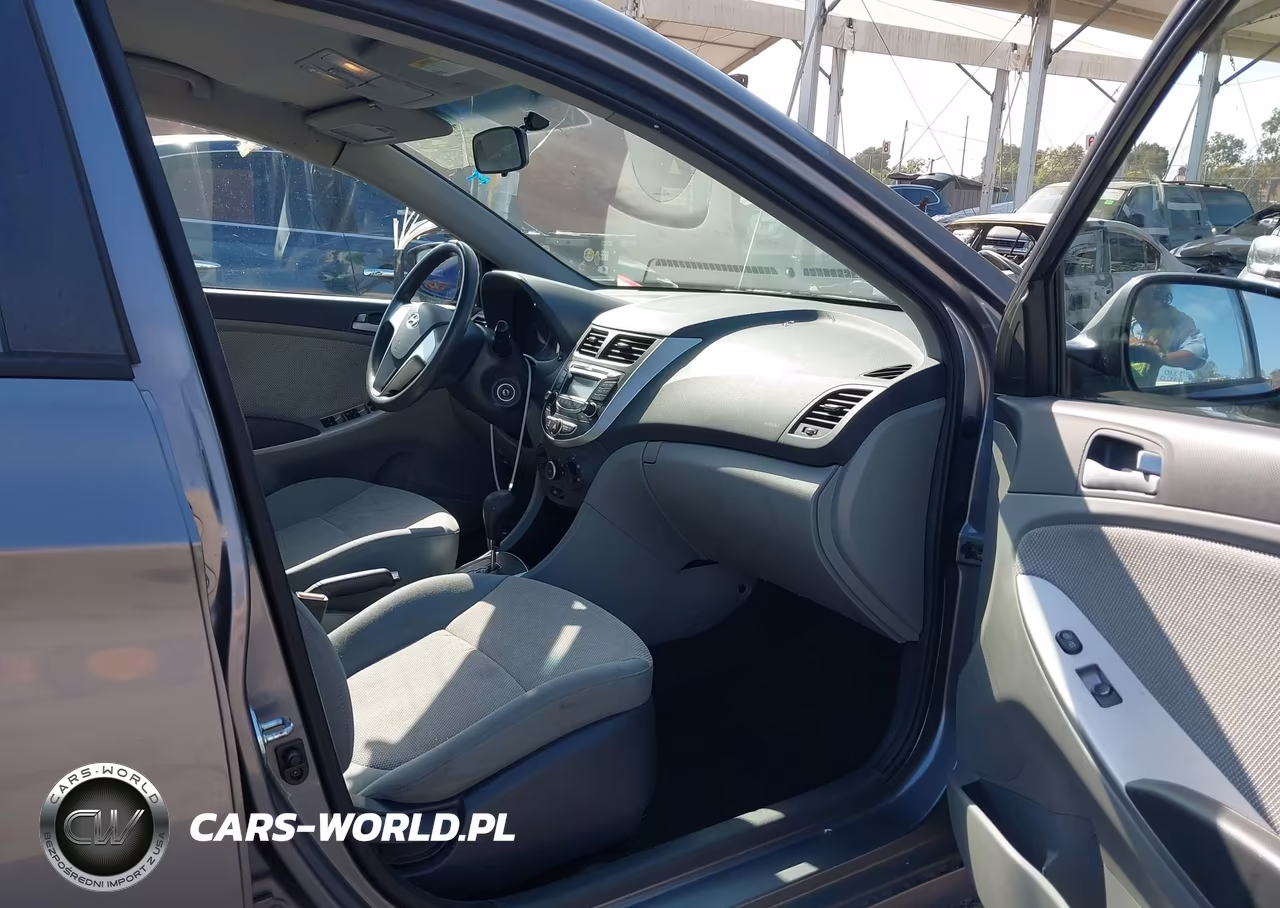 2013 Hyundai Accent Gls VIN:KMHCT4AE7DU549484 - 5