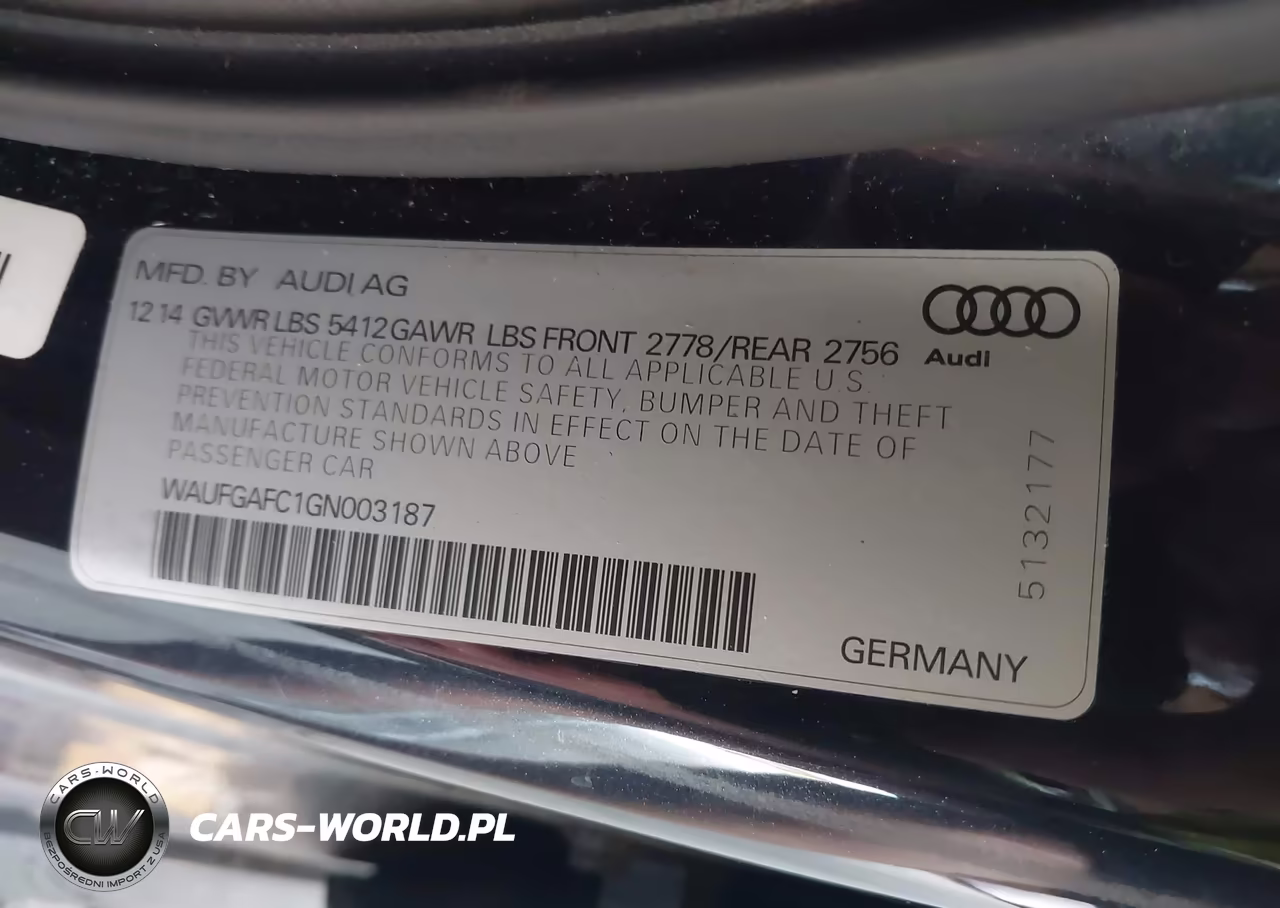 2016 Audi A6 3.0T Premium Plus VIN:WAUFGAFC1GN003187 - 9