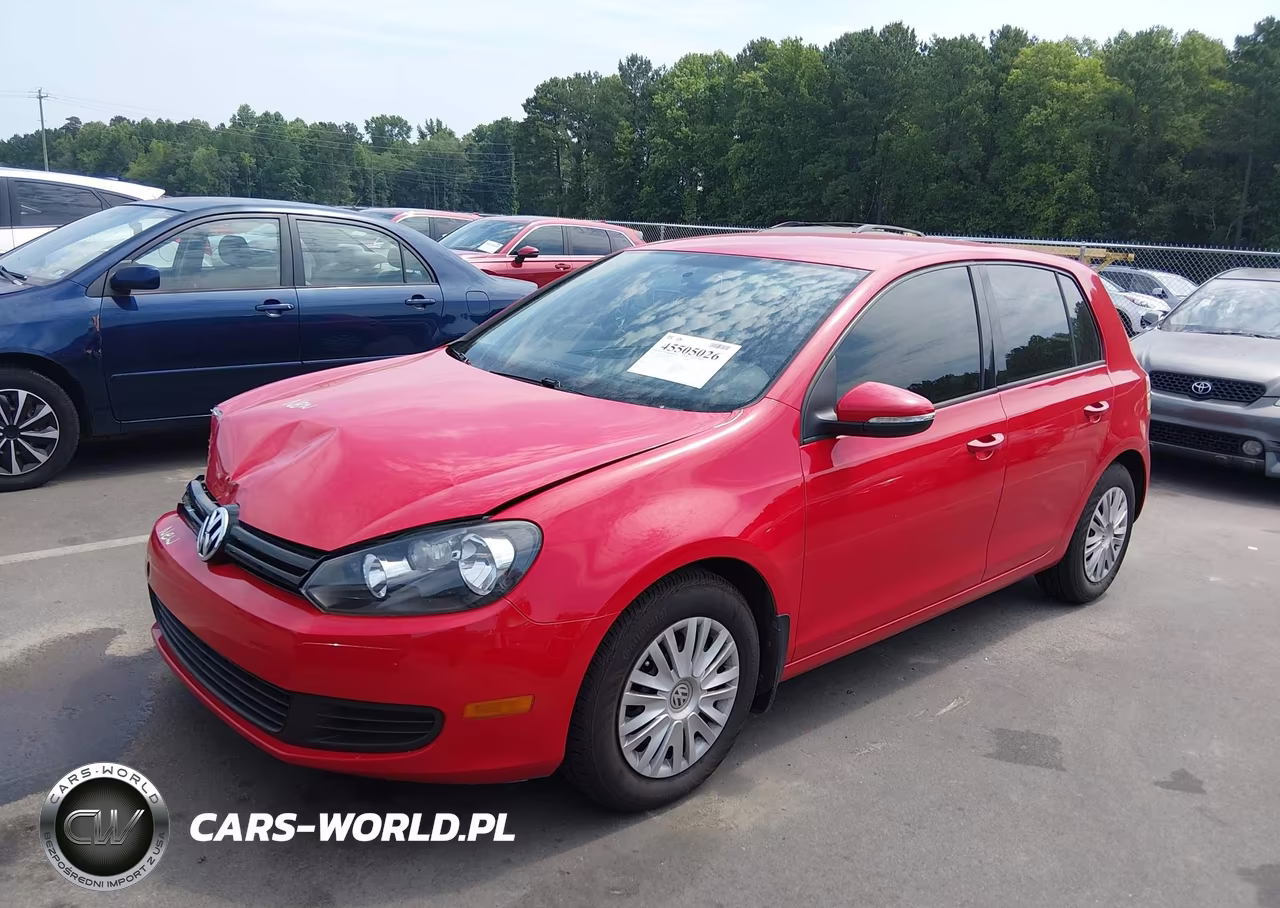 2014 Volkswagen Golf 2.5L (A6) (No Longer Orderable) VIN:WVWDB7AJ6EW001654 - 2