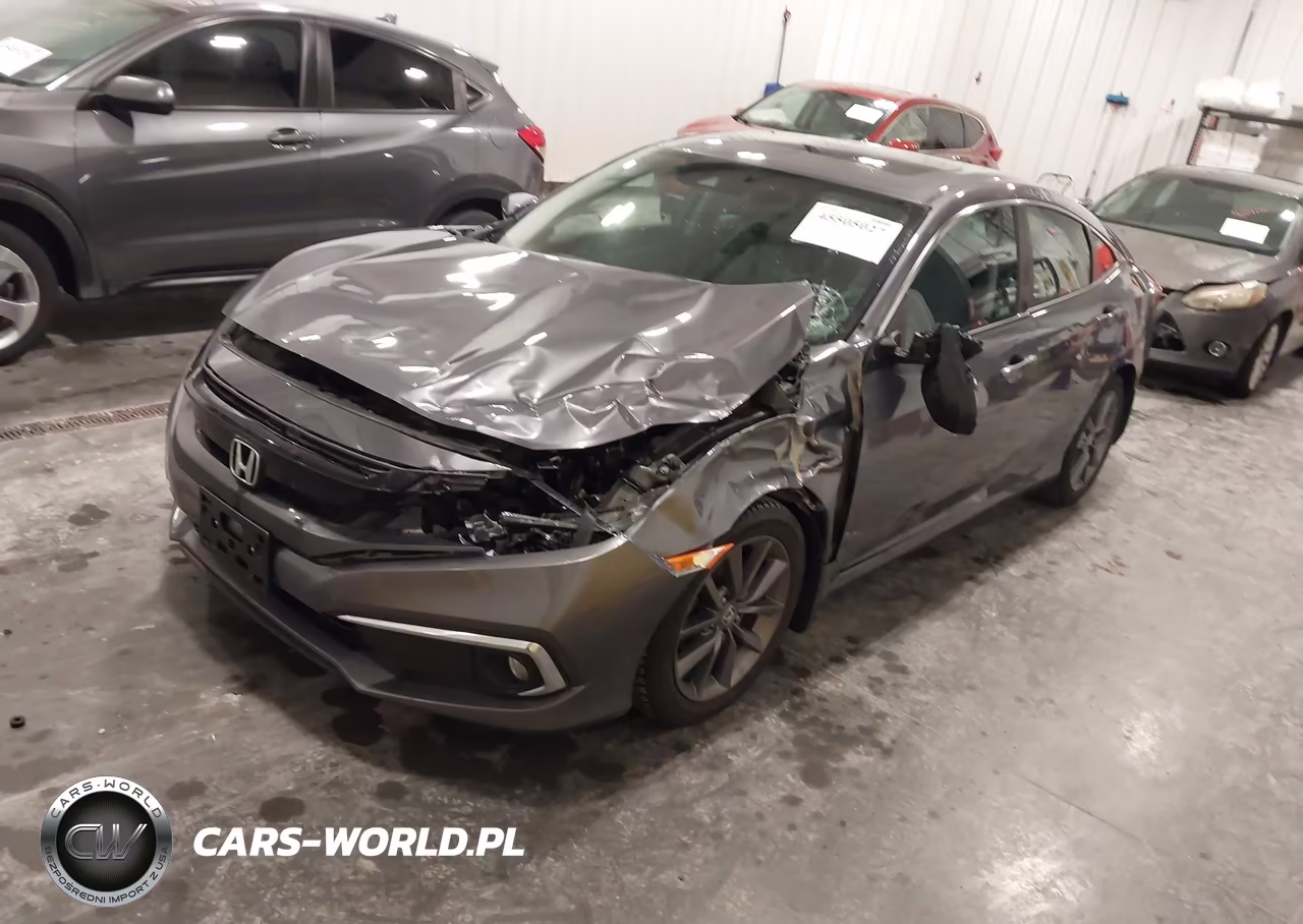 2019 Honda Civic Ex VIN:19XFC1F39KE019844 - 2