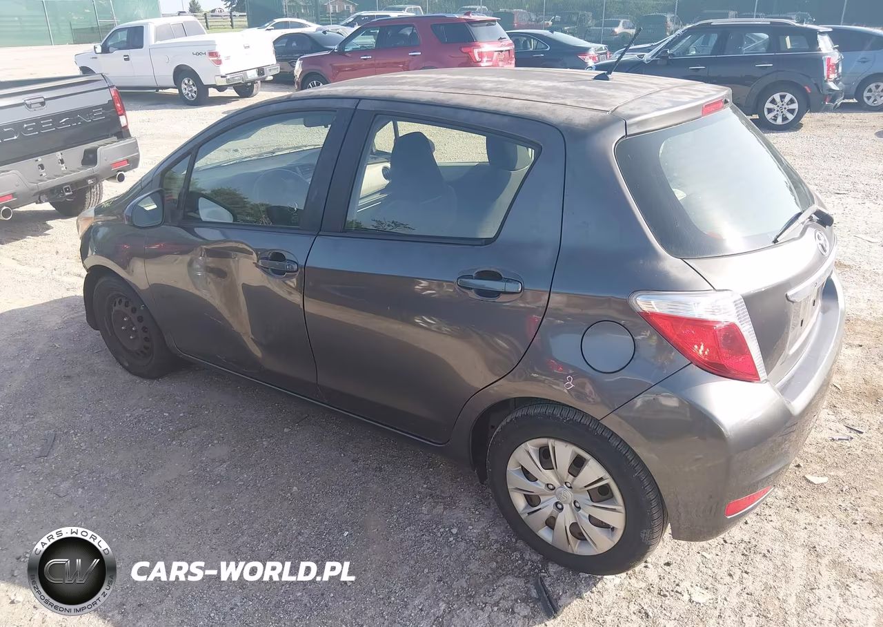 2014 Toyota Yaris L (Tmc-Cbu Plant) VIN:JTDKTUD32ED592559 - 3