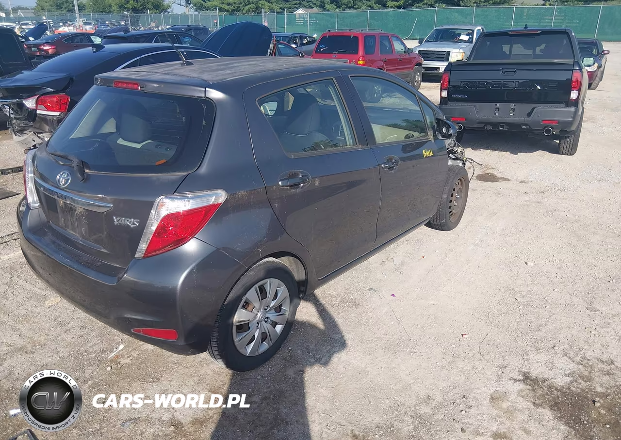 2014 Toyota Yaris L (Tmc-Cbu Plant) VIN:JTDKTUD32ED592559 - 4