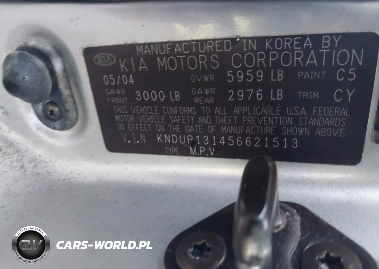 2005 Kia Sedona Ex-Lx VIN:KNDUP131456621513 - 9