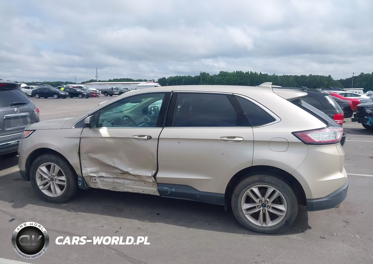 2017 Ford Edge Sel VIN:2FMPK4J81HBC69246 - 14